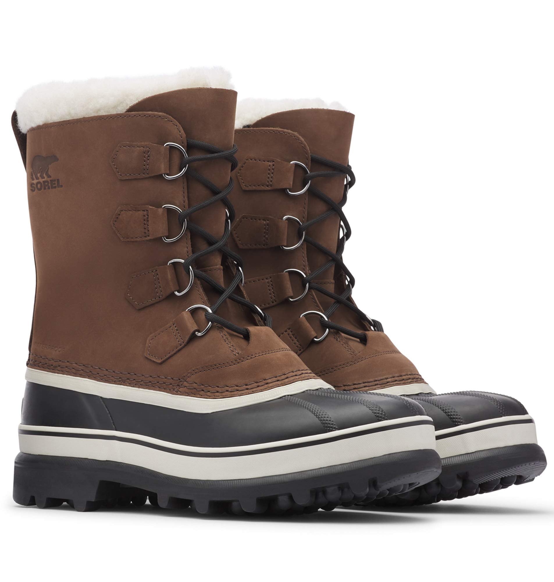 SOREL - Men's Caribou Waterproof Boot for Winter, Bruno, 9 M US