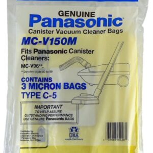 Panasonic MC-V150M Replacement Bag for Canister, 3-Pack