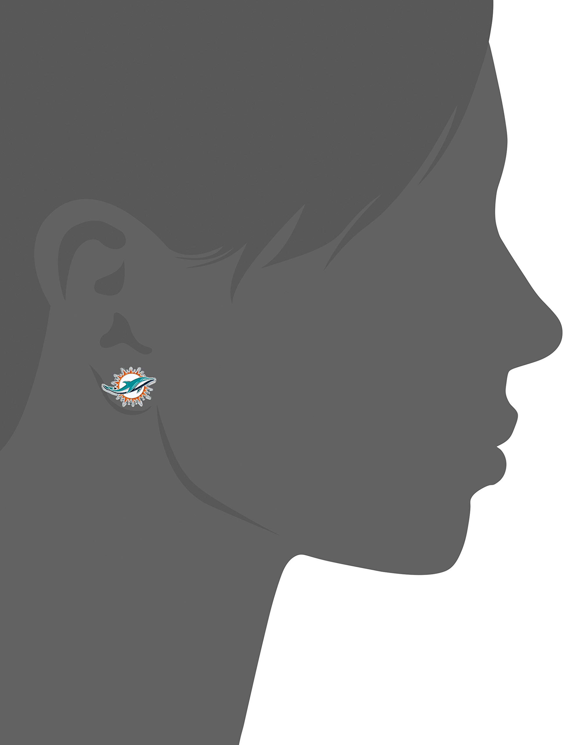 NFL Miami Dolphins Stud Earrings