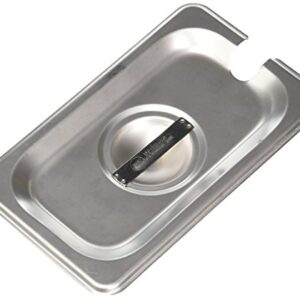 Winco 1/9 Slotted Pan Cover, Medium