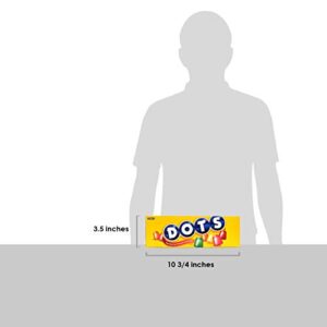 DOTS Individually Wrapped Candy - Original Gummy Candy Flavors - Cherry, Lime, Orange, Lemon & Strawberry - Gluten Free, Kosher & Peanut Free Gumdrops - Bulk 24ct, 2.2oz Dots Candy Boxes