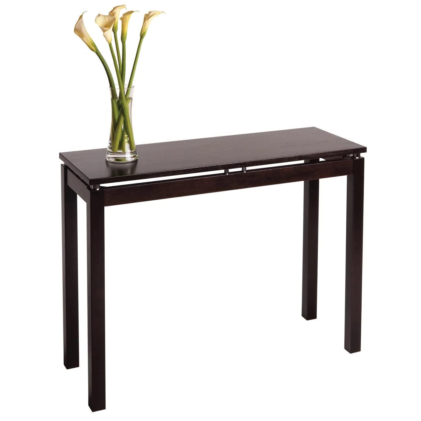 Winsome Wood 92730 Espresso Wood Console Table