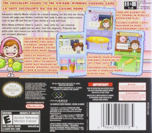 Cooking Mama 2: Dinner With Friends - Nintendo DS