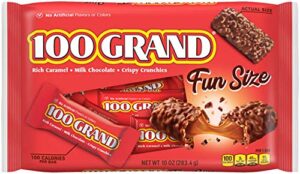 100 grand chocolate bar fun size, 11 ounce