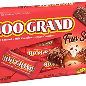 100 Grand Chocolate Bar Fun Size, 11 Ounce