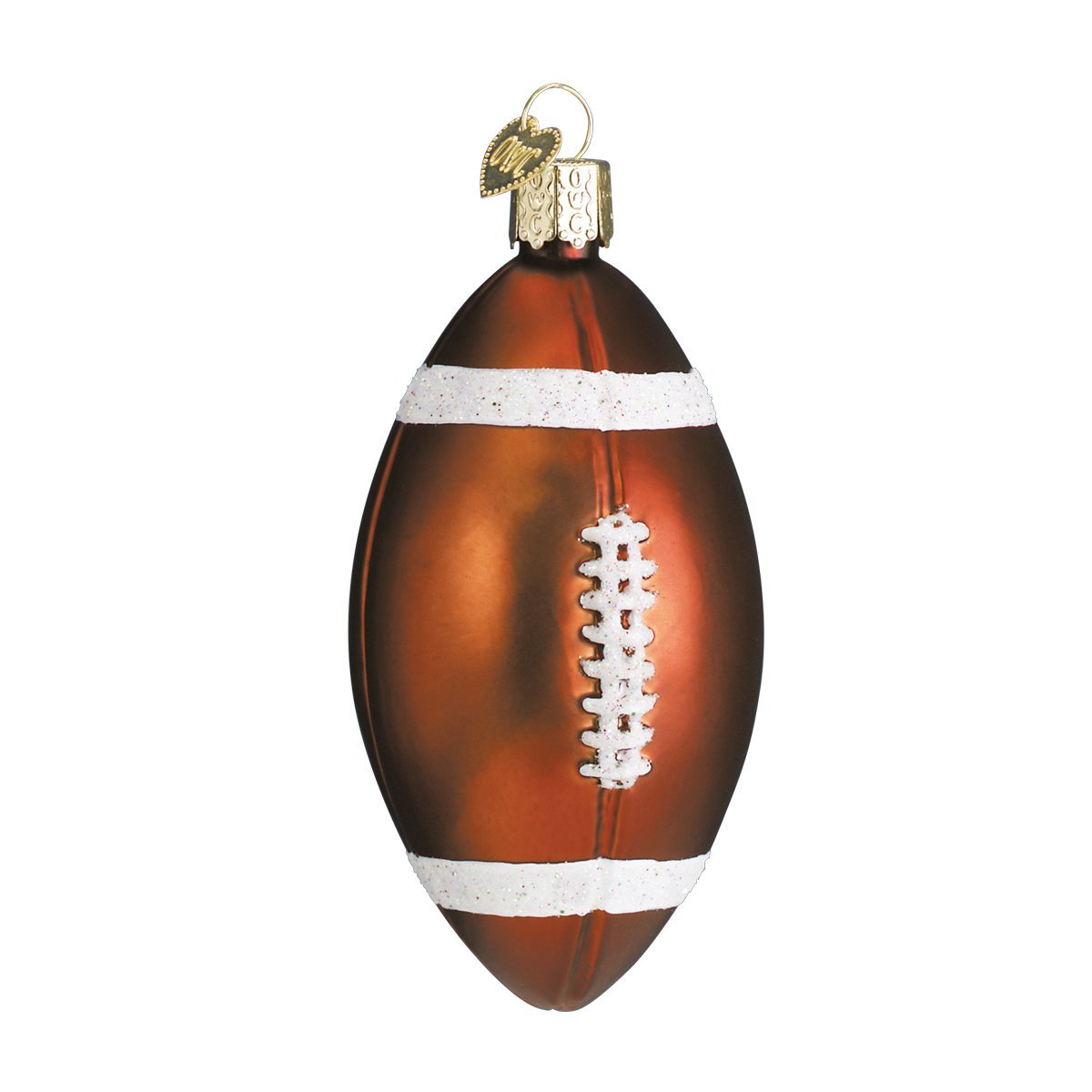 Old World Christmas 2020 Christmas Ornament Football Glass Blown Ornament for Christmas Tree