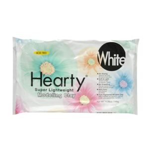 activa hearty clay, 5.25 oz., bright white