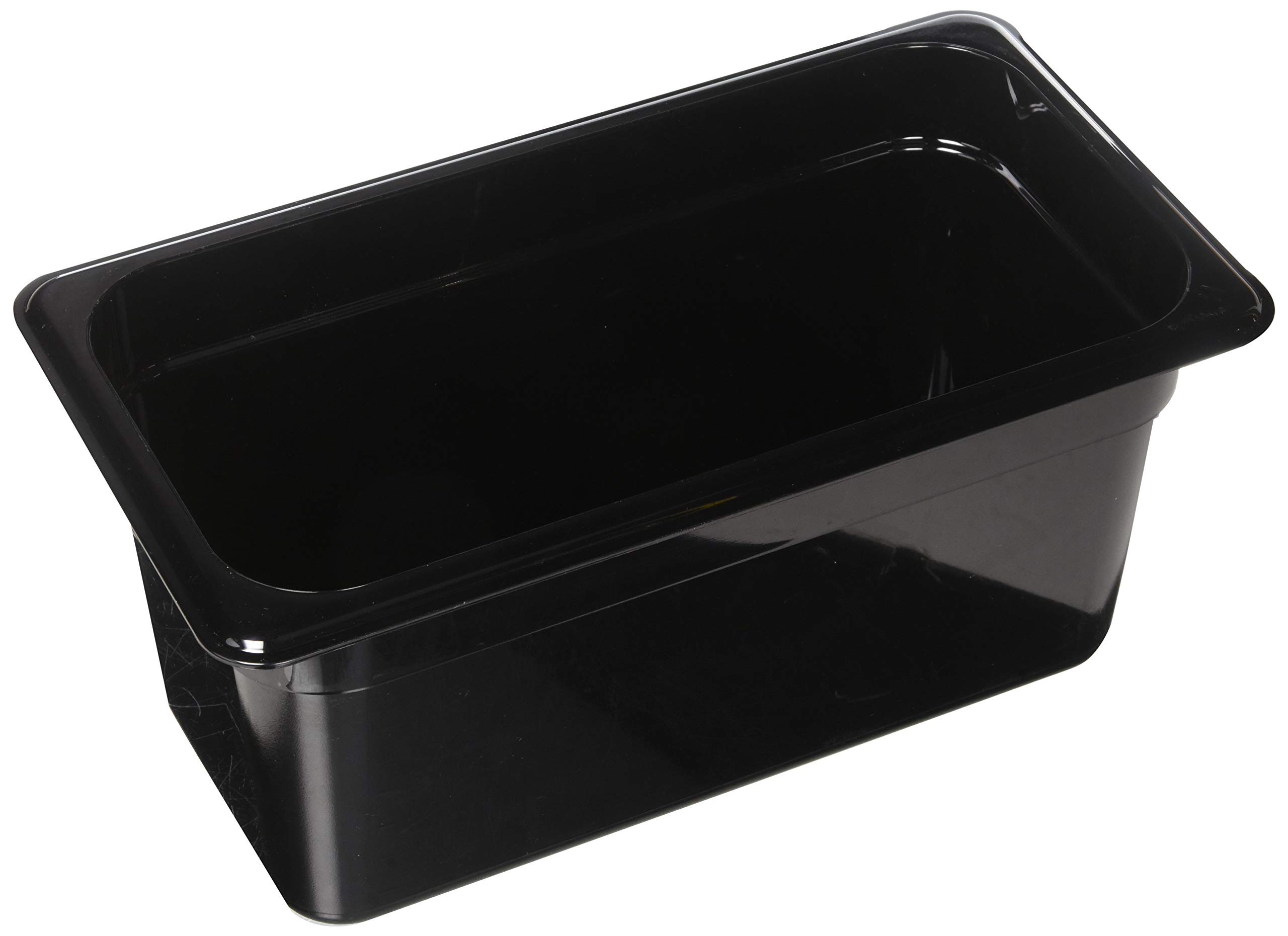 Cambro 36HP110 Black 1/3 Size High Heat 6" H-Pan