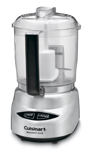 Cuisinart Mini Prep Plus Food Processor, 4 Cup, Brushed Stainless