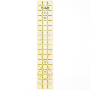 omnigrid 3 inch by 18 inch angles ruler