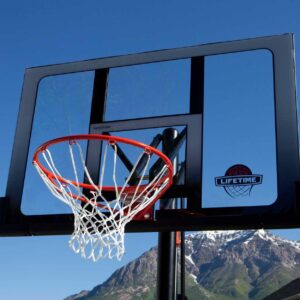 Lifetime Portable Basketball System with Shatterproof Backboard (52" Polycarbonate)