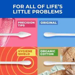 Q-tips Cotton Swabs For Hygiene and Beauty Care Original Cotton Swab Made With 100% Cotton 500 Count