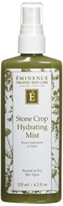 eminence organic skincare stone crop hydrating mist, 4.2 ounce