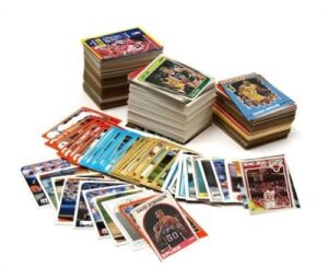 nba basketball card collector box over 500 different cards. great mix of players from the last 25 years. ships in a new brand new factory sealed white box perfect for gift giving.