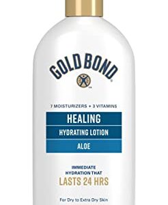 Gold Bond Healing Hydrating Lotion, 14 oz., With Aloe, Moisturizes, Immediate 24-Hour Hydration