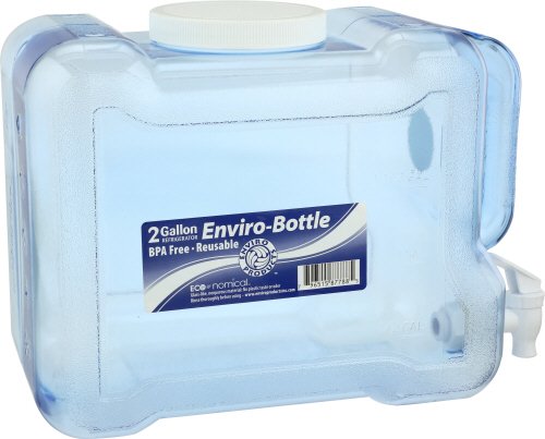 New Wave Enviro BpA Free 2 Gallon Refrigerator Bottle with Spigot