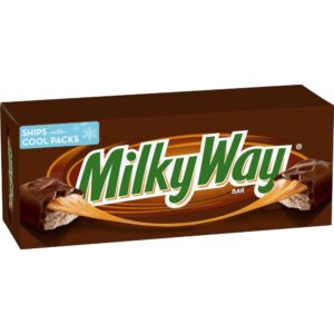 milkyway candy milk chocolate bars bulk pack, full size, 1.84 oz pack of 36)