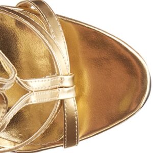 Ellie Shoes Women's 510-sexy, Gold, 5 M US