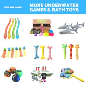 SWIMLINE Titanic Themed Dive Toy Sinking Ship Hidden Treasure Combo Pack Catch And Retrieval Cruise Ship Game For Swimming Pool & Bath Tub For Kids Multi Color Rings Underwater Dive Practice Education