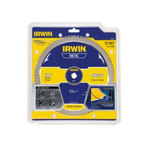 IRWIN Tools Metal-Cutting Circular Saw Blade, 10-inch, 80T (4935561)