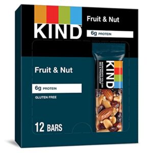 kind kind bars, fruit & nut, fruit & nut, 12 count (pack of 12)