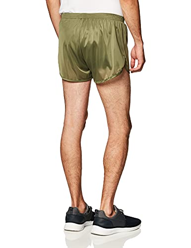 Soffe Men's Ranger Panty Running Short,Od Green,Medium