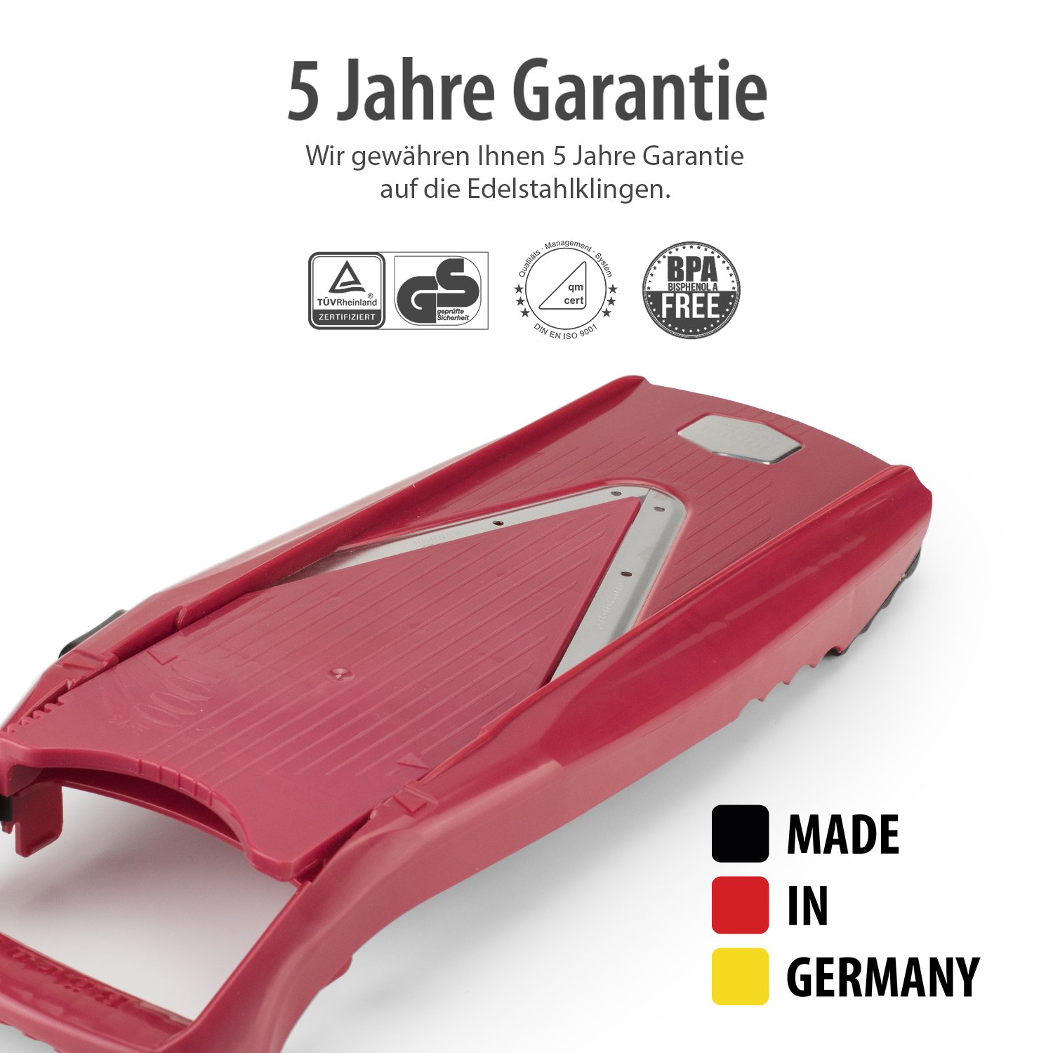 Swissmar Borner V Power Mandoline (Red)