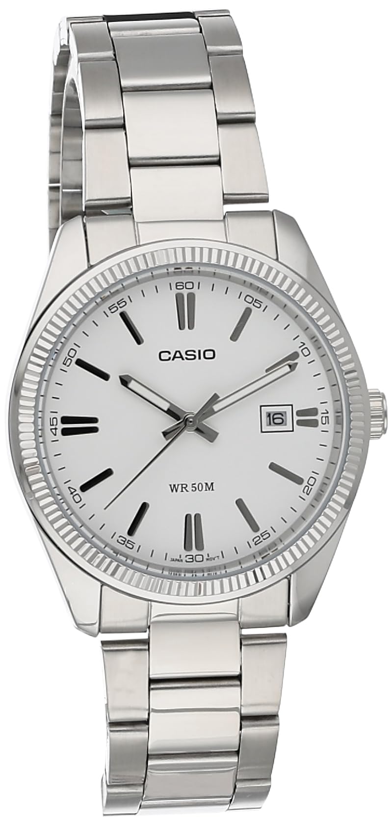 CASIO S7231425 39mm 30mm Infant Watch One Size, white/grey, Bracelet