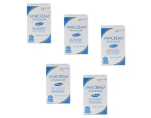 pharmaceutical specialties vanicream cleansing bar 3.9 oz (pack of 5)