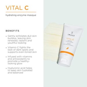 IMAGE Skincare, VITAL C Hydrating Enzyme Masque, Brightening Facial Mask with Vitamin C and Hyaluronic Acid, 2 oz