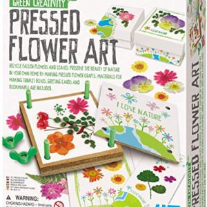 4M Green Creativity Pressed Flower Art Kit, Recycle Flowers Art & Crafts DIY Kit, For Boys & Girls Ages 5+