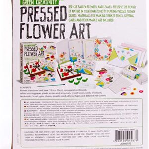 4M Green Creativity Pressed Flower Art Kit, Recycle Flowers Art & Crafts DIY Kit, For Boys & Girls Ages 5+