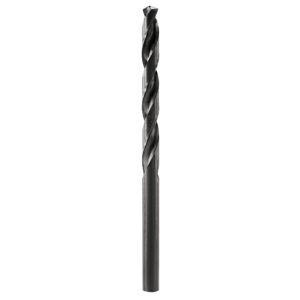bosch bl2651 1-piece 3/8 in. x 6 in. extra length aircraft black oxide drill bit for applications in light-gauge metal, wood, plastic