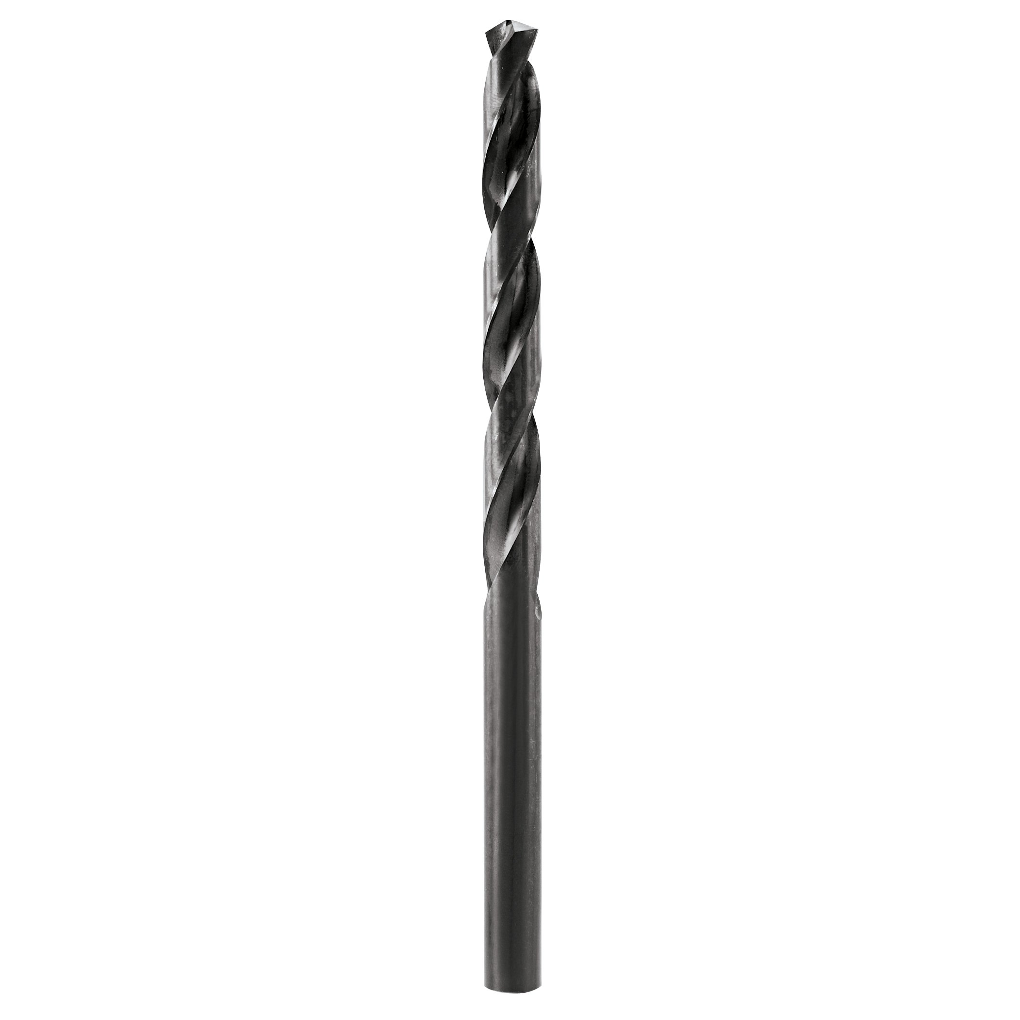 BOSCH BL2651 1-Piece 3/8 In. x 6 In. Extra Length Aircraft Black Oxide Drill Bit for Applications in Light-Gauge Metal, Wood, Plastic