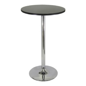 chrome pub table - winsome 93624 table