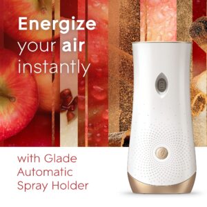 Glade Automatic Spray Refill, Air Freshener for Home and Bathroom, Apple Cinnamon, 6.2 Oz