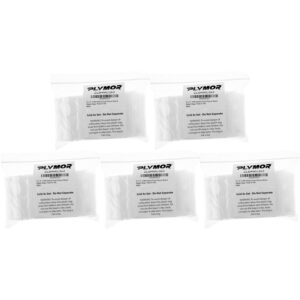 Plymor 3" x 3" (Pack of 500), 4 Mil Heavy Duty Zipper Reclosable Plastic Bags