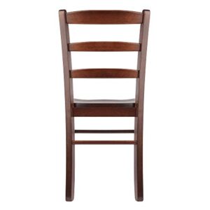 Winsome Groveland Dining, 2 Chairs, Walnut