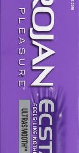 Trojan Her Pleasure Ecstasy Lubricated Condoms - 10 Count (Packaging May Vary)