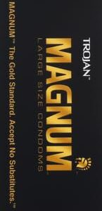 Trojan Magnum Large Size Lubricated Condoms - 12 count