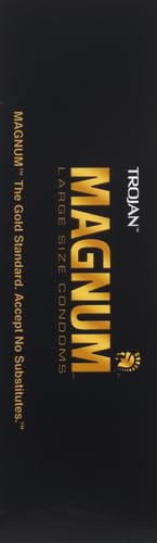 Trojan Magnum Large Size Lubricated Condoms - 12 count