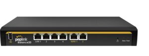 peplink balance 20 dual-wan router, black (bpl-021)