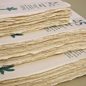 Khadi Paper from India- 4x6 Inch 140lb. (320gsm) Pack of 20 Sheets