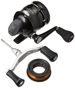 zebco omega pro 3sz sc reel 10#, size 30, black