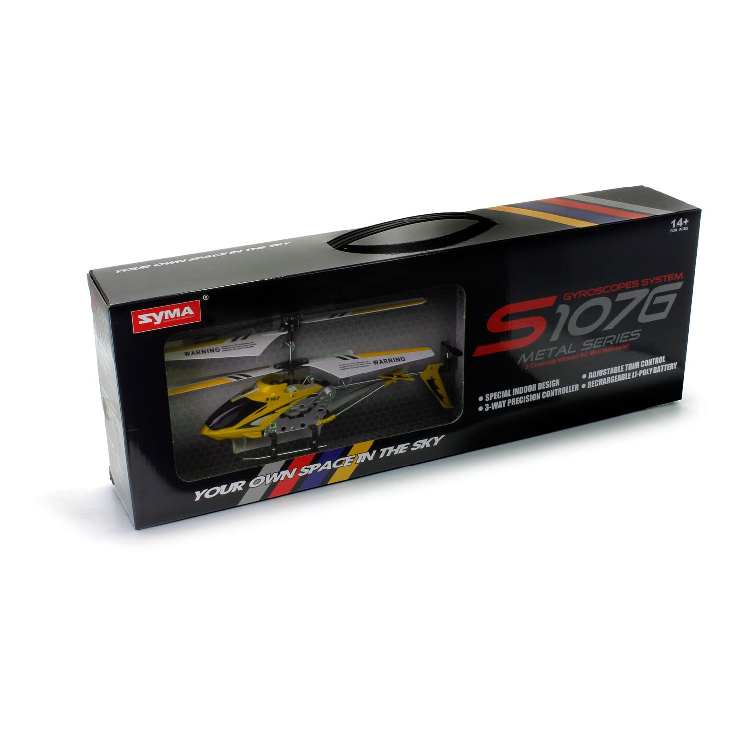 Tenergy Syma S107/S107G R/C Helicopter - Yellow