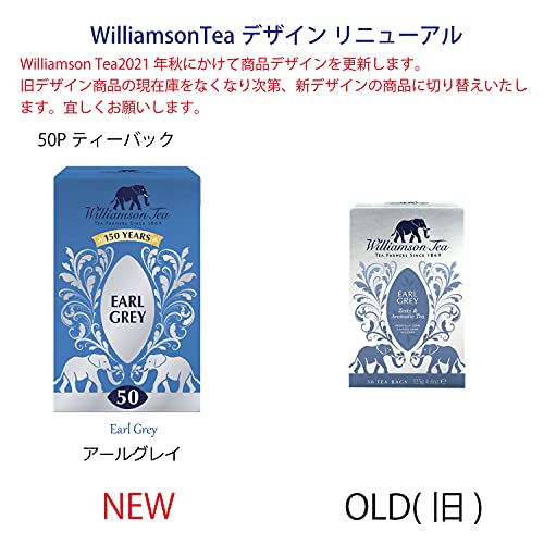 Williamson Tea Earl Grey 50 Teabags