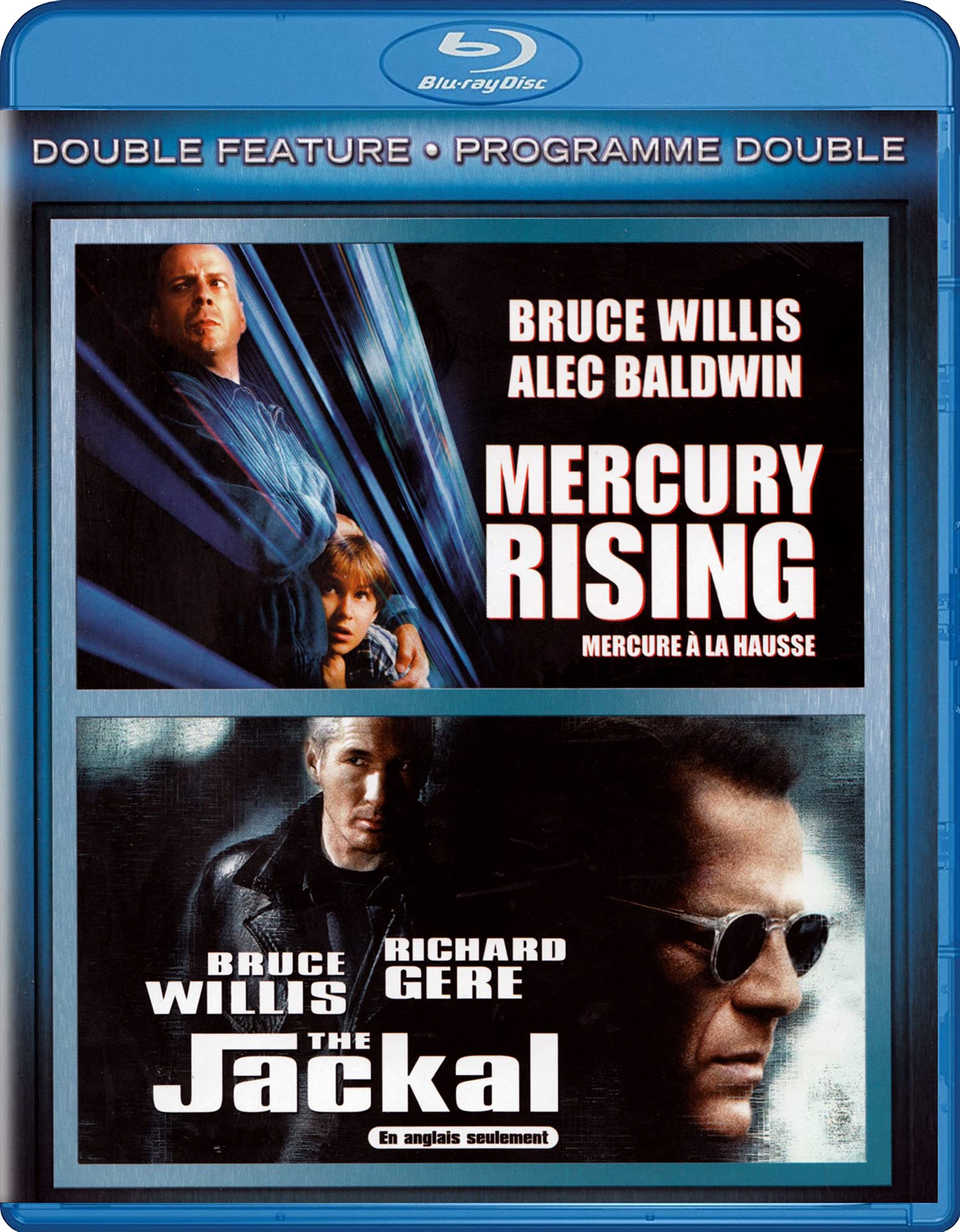 Mercury Rising / The Jackal Double Feature [Blu-ray]