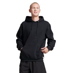 Russell Athletic Mens Dri-power Fleece Hoodies, Moisture Wicking, Cotton Blend, Relaxed Fit, Sizes S-4x, Black Pullover, 3X-Large US