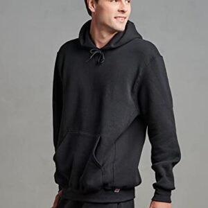 Russell Athletic Men's Dri-Power Pullover Fleece Hoodie, Black, Large