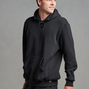 Russell Athletic Men's Dri-Power Pullover Fleece Hoodie, Black, Large